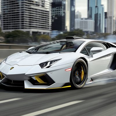 Default_a_sleek_white_Lamborghini_with_a_prominent_supercharge_3
